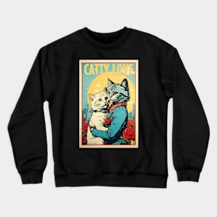 Catty love Crewneck Sweatshirt